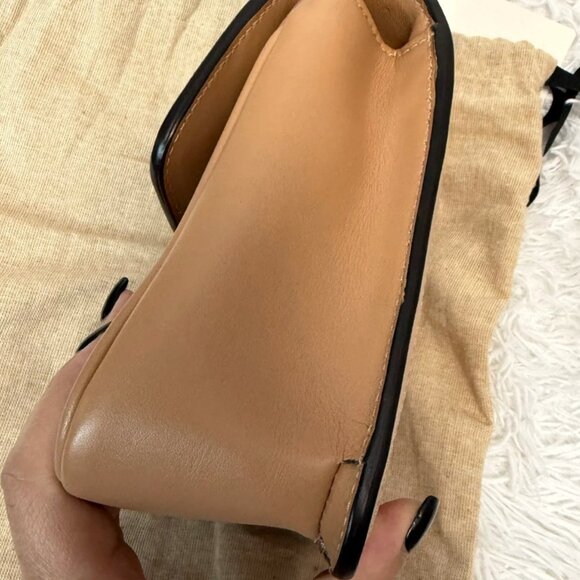 GUCCI Calfskin Quilted Mini Deco Shoulder Bag in Camelia - Picture 5 of 10